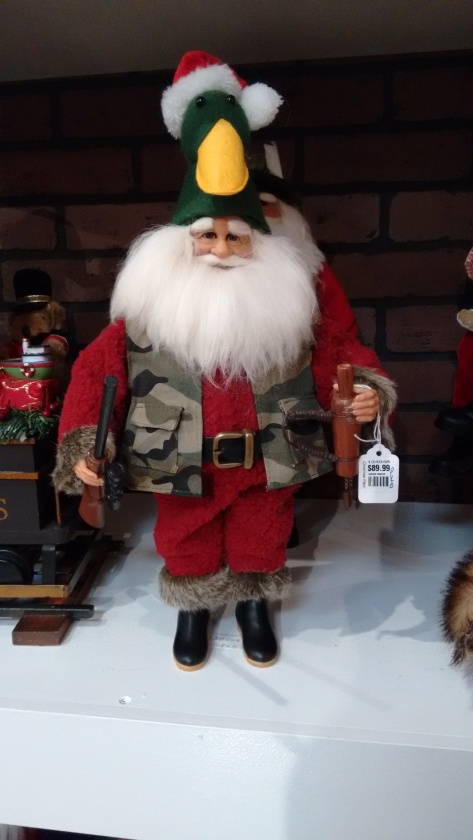 Duck Dynasty Santa at the Christmas Place, Pigeon Forge